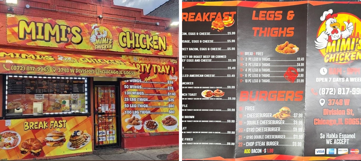 Mimi's Menu